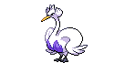 #581 Swanna sprite Frontal Shiny