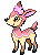 #585 Deerling sprite Frontal Shiny