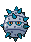 #597 Ferroseed sprite Frontal Shiny