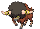 #626 Bouffalant sprite Frontal Shiny