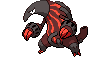 #631 Heatmor sprite Frontal Shiny
