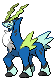 #638 Cobalion sprite Frontal Shiny