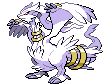 #643 Reshiram sprite Frontal Shiny