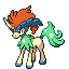 #647 Keldeo sprite Frontal Shiny