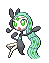 #648 Meloetta sprite Frontal Shiny