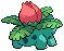 #002 Ivysaur sprite Posterior