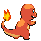 #004 Charmander sprite Posterior