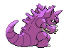 #034 Nidoking sprite Posterior