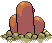 #051 Dugtrio sprite Posterior