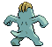 #066 Machop sprite Posterior