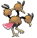 #085 Dodrio sprite Posterior