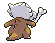 #104 Cubone sprite Posterior