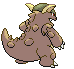 #115 Kangaskhan sprite Posterior