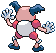 #122 Mr. Mime sprite Posterior