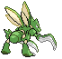 #123 Scyther sprite Posterior