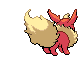#136 Flareon sprite Posterior