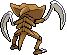 #141 Kabutops sprite Posterior