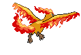 #146 Moltres sprite Posterior
