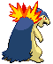 #157 Typhlosion sprite Posterior