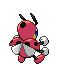 #166 Ledian sprite Posterior