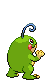 #186 Politoed sprite Posterior