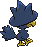 #198 Murkrow sprite Posterior