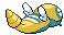 #206 Dunsparce sprite Posterior