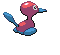 #233 Porygon2 sprite Posterior