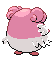 #242 Blissey sprite Posterior