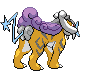 #243 Raikou sprite Posterior