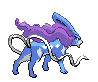 #245 Suicune sprite Posterior