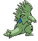 #248 Tyranitar sprite Posterior