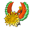#250 Ho-Oh sprite Posterior
