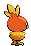 #255 Torchic sprite Posterior