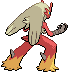 #257 Blaziken sprite Posterior
