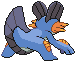 #260 Swampert sprite Posterior