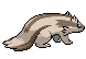 #264 Linoone sprite Posterior