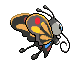 #267 Beautifly sprite Posterior