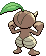 #274 Nuzleaf sprite Posterior
