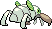 #290 Nincada sprite Posterior