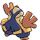 #297 Hariyama sprite Posterior