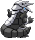 #306 Aggron sprite Posterior