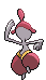 #308 Medicham sprite Posterior