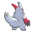 #335 Zangoose sprite Posterior