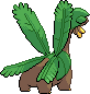 #357 Tropius sprite Posterior