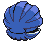#366 Clamperl sprite Posterior