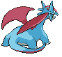 #373 Salamence sprite Posterior