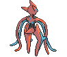 #386 Deoxys Ataque sprite Posterior