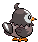 #396 Starly sprite Posterior