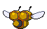#415 Combee sprite Posterior